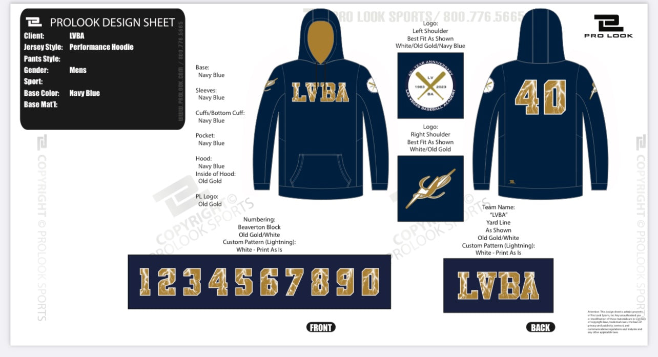 40th Year Anniversary Hoodie